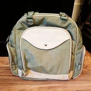 Backpack diaper bag
